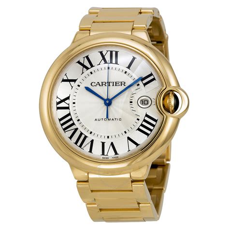 cartier silver and gold watch|cartier 18k gold watch price.